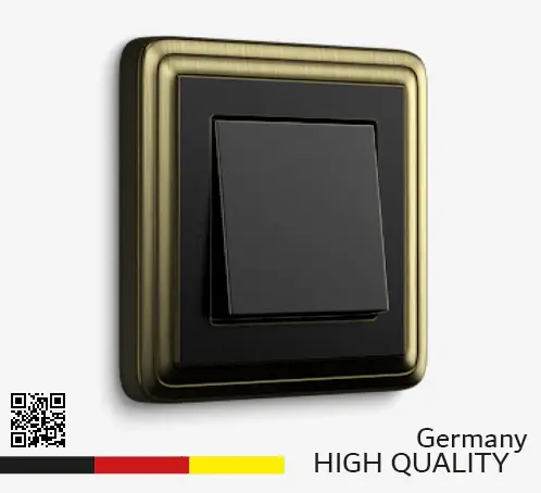 أفضل أفياش ومفاتيح كهرباء المانية في السعودية ذهبية جودة عالية برونز